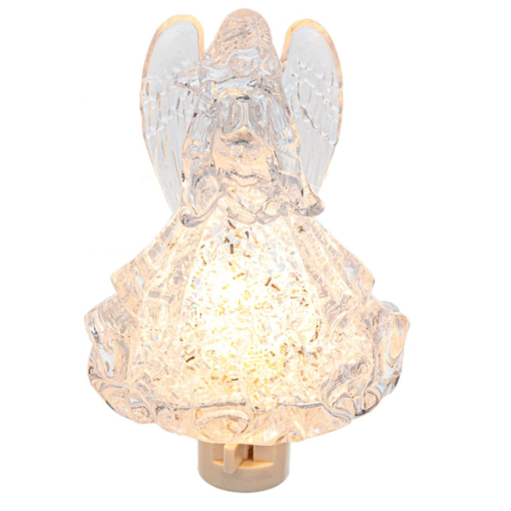 Acrylic Angel Night Light  | Le Petite Putti Canada