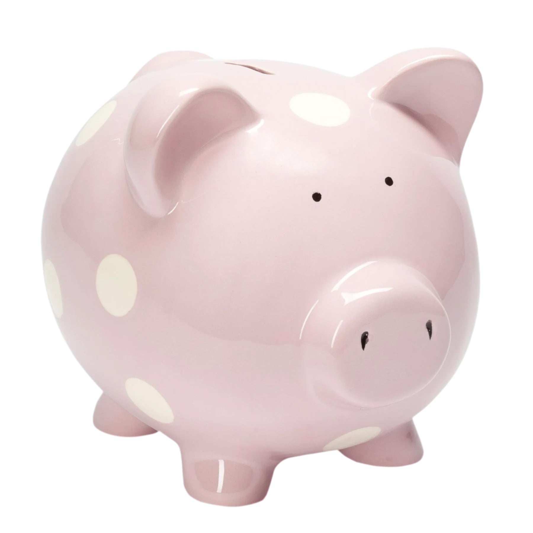 Elegant Baby Classic Piggy Bank Pastel Pink Le Petite Putti