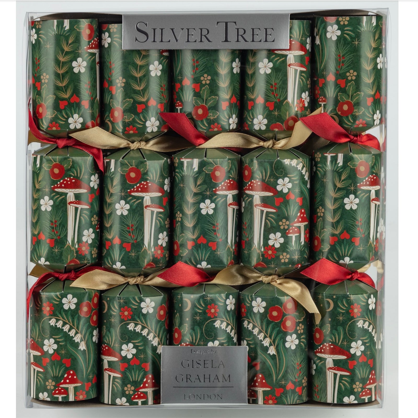 Forest Greenery Christmas Crackers  | Putti Christmas Canada 