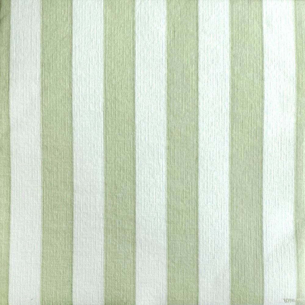 Francoise Paviot Olive Stripes Napkin | Putti Party Supplies 