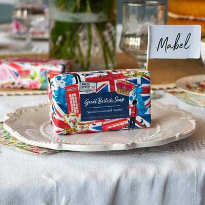 Sandalwood and Amber Great British Soap | Putti Fine Furnishings
