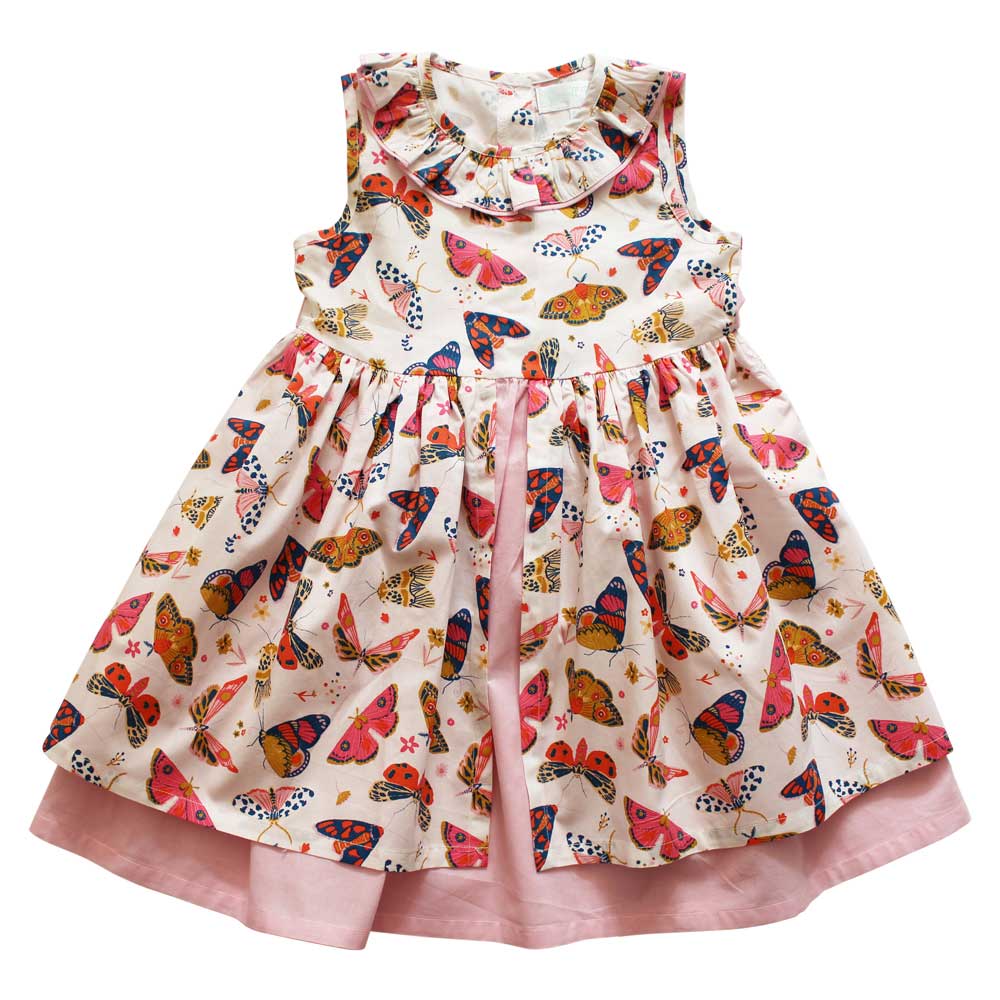 Butterfly Pinafore Dress | Le Petite Putti 