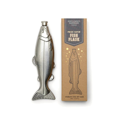 Gentlemen's Hardware Fish Hip Flask | Putti Fine Furnishings