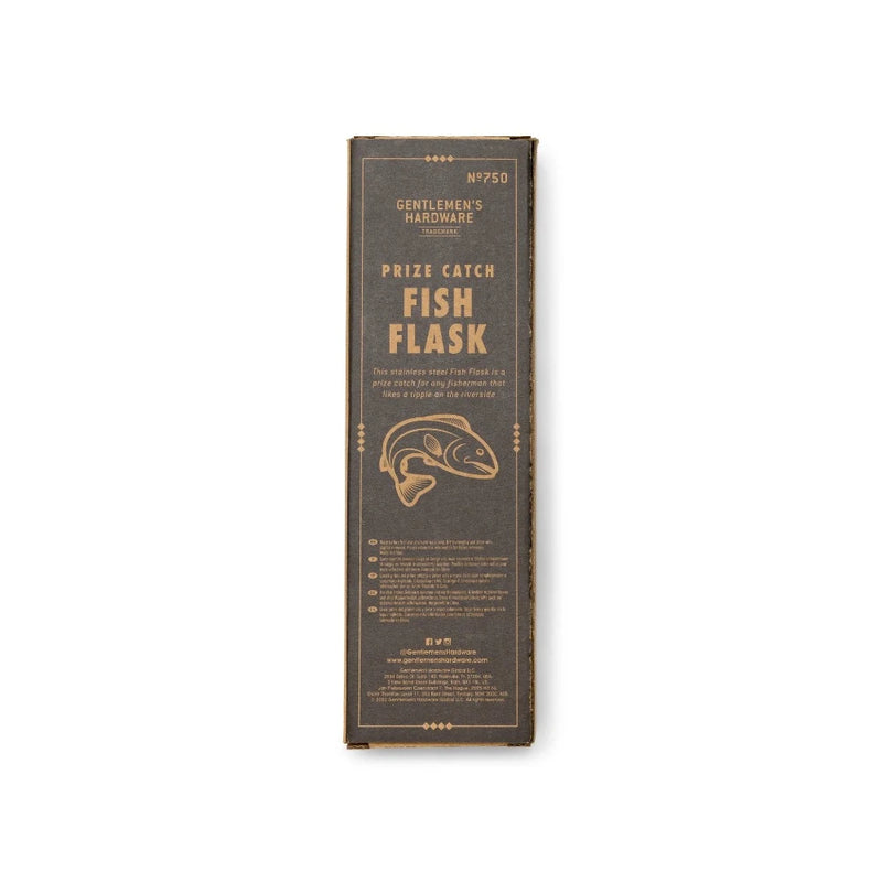 Gentlemen's Hardware Fish Hip Flask | Putti Fine Furnishings 