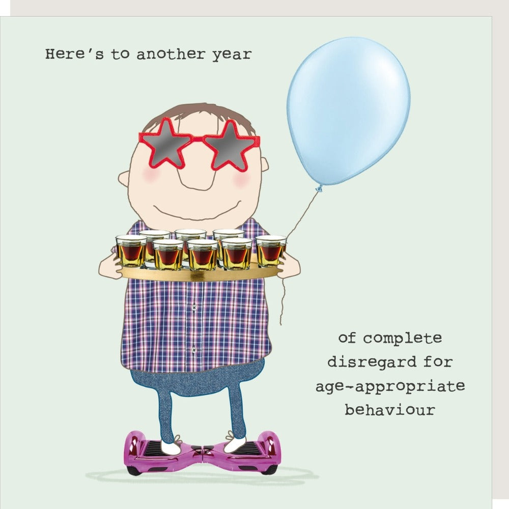 Rosie Made a Thing Greeting Card - Disregard Boy | Putti Fine Furnishings 