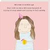 Rosie Made a Thing Greeting Card - Middle Age  | Putti Fine Furnishings