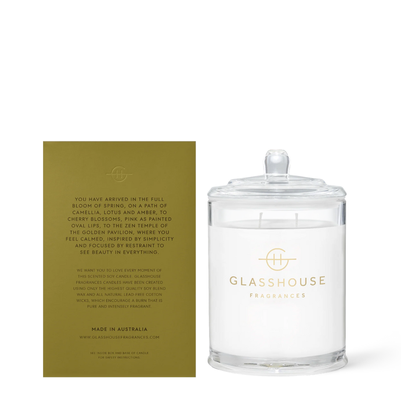 Kyoto in Bloom Candle - Camellia & Lotus