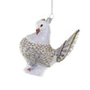 Cody Foster White Dove Glass Ornament  | Putti Christmas Decorations