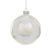 Cody Foster Iridescent White Glass Ball Ornament