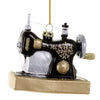 Cody Foster Antique Sewing Machine Glass Ornament  | Putti Christmas Decorations