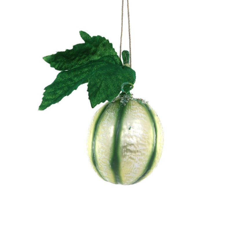 Cody Foster Tuscan Melon Glass ornament | Putti Christmas Decorations 
