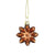 Star Anise Glass Ornament  | Putti Christmas Decorations