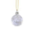 Cody Foster Aged White Glass Ball Ornament - Small