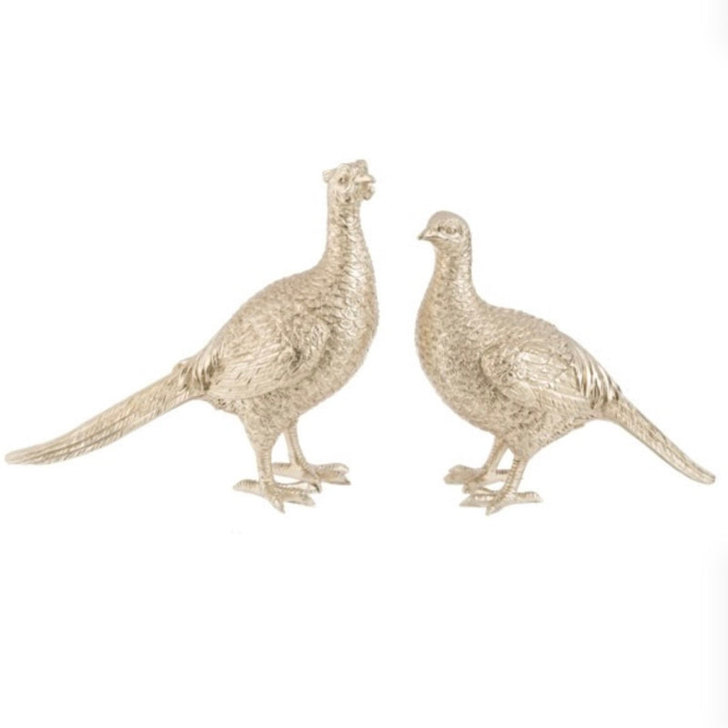 Gilded Pair of Pheasants