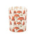 Gisela Graham Frosted Glass Tealight Holder with Mushrooms | Putti Fine Furnishings 