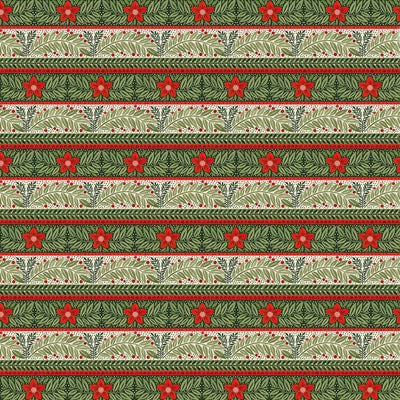 Green Sleeves Christmas Wrapping Paper Roll | Putti Christmas