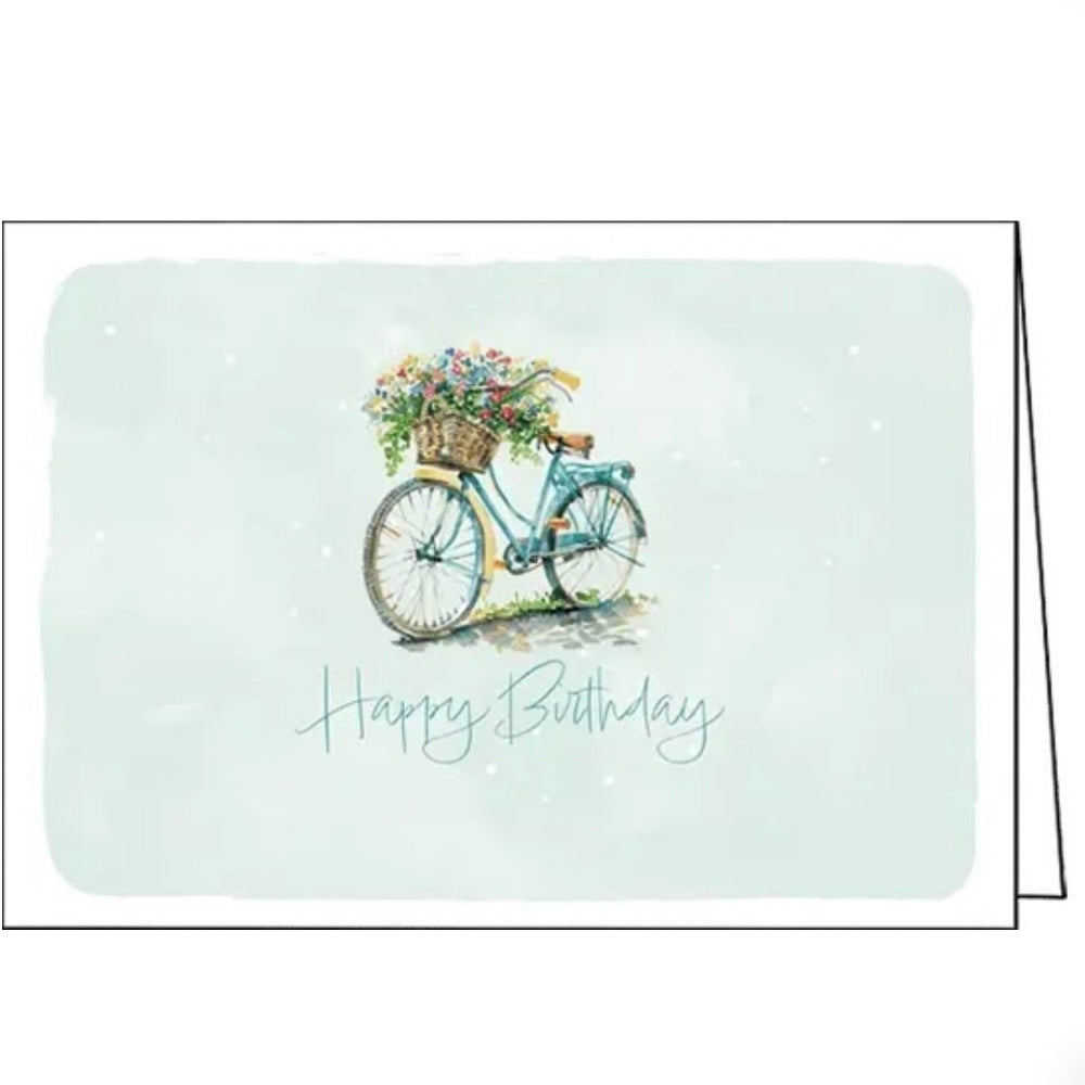 "Happy Birthday Bicycle Greeting Card | Putti