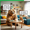Him and Her Stuffed Bear Birthday Cake Card  | Putti Celebrations