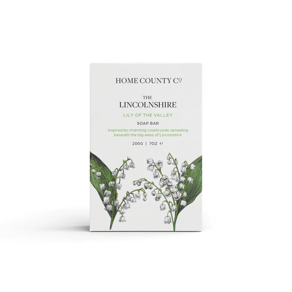 Home County Candles - The Lincolnshire - Lily of the Valley Soap Bar | Putti 