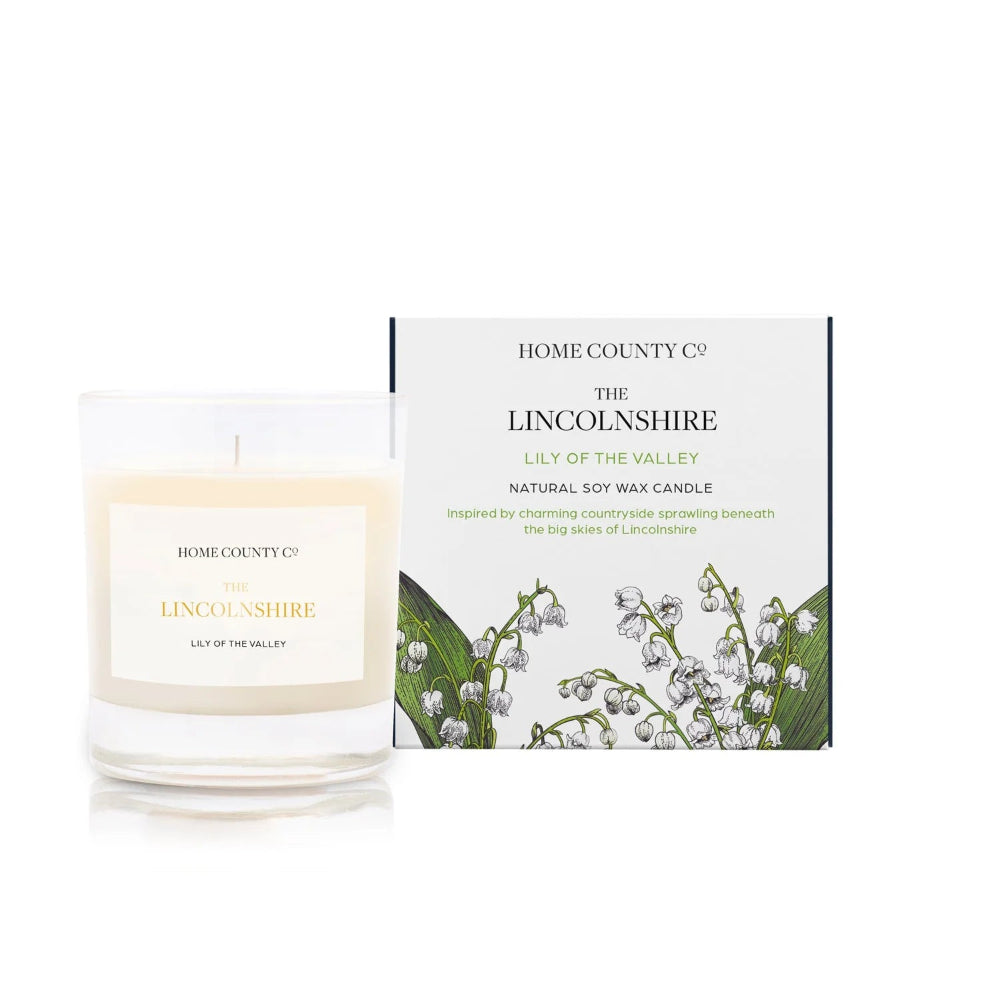 Home County Candles - The Lincolnshire - Lily of the Valley Candle | Putti 