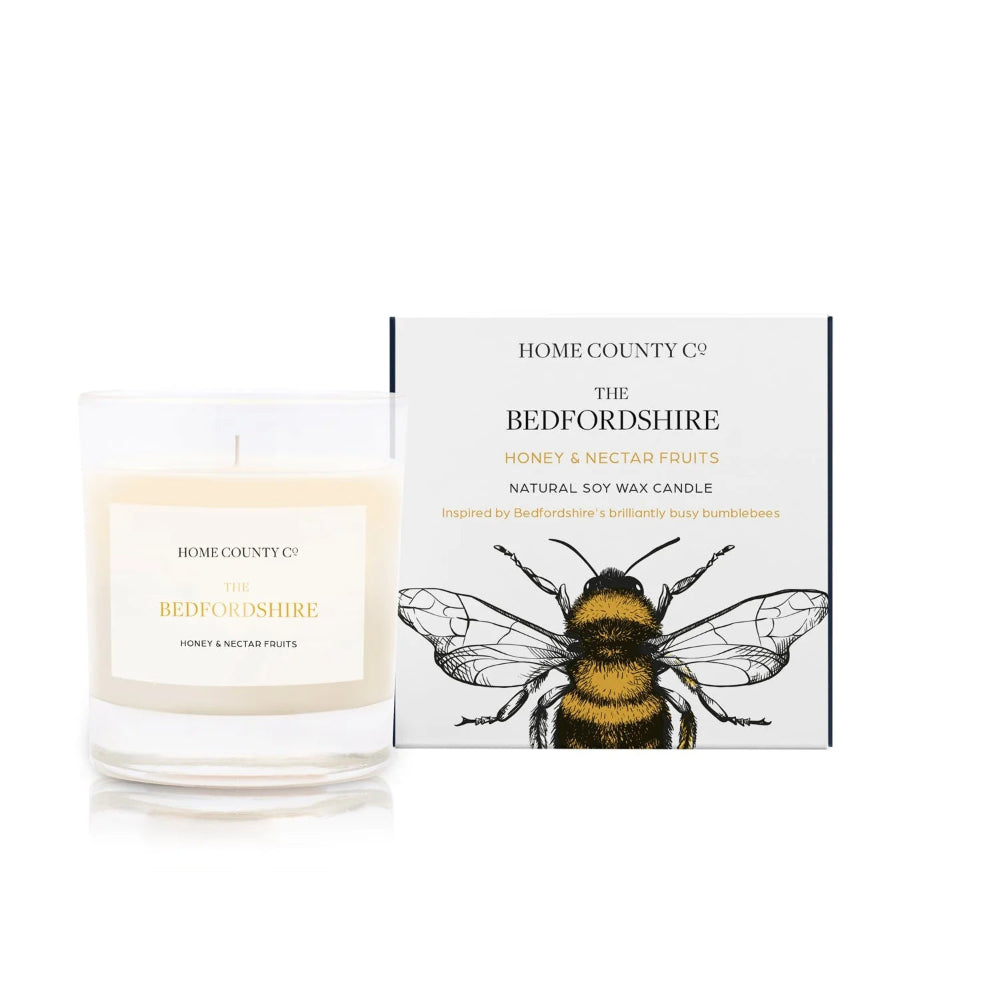 Home County Candles - The Bedfordshire - Honey and Nectar Fruits Candle  | Putti 