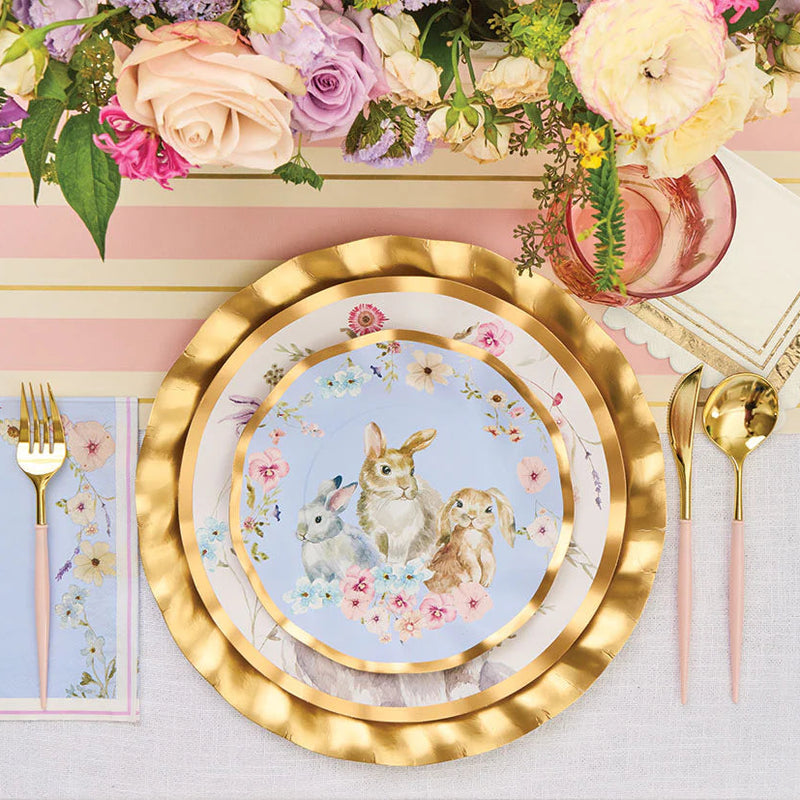 Sophistiplate Charming Easter Wavey Paper Side Plate