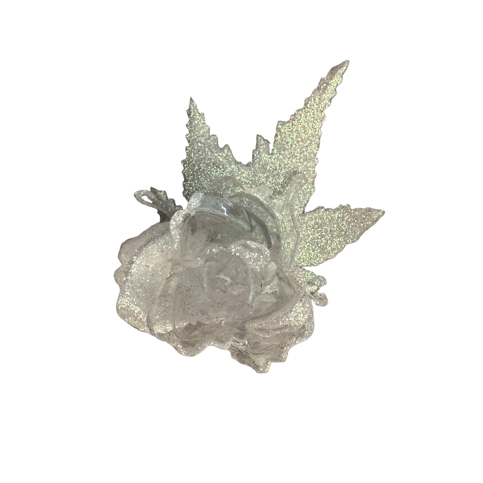 Iridescent Rose Ornament - Small