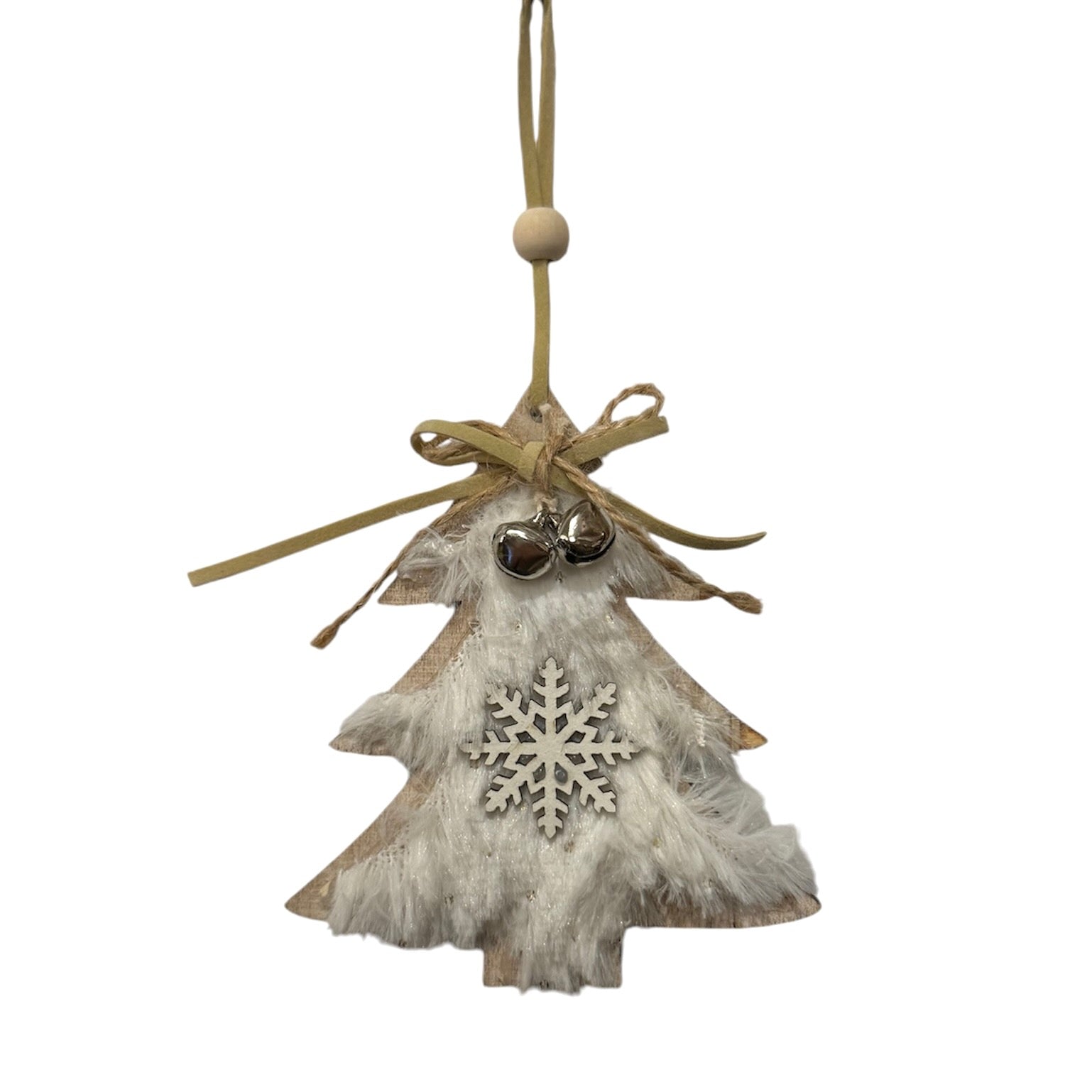 Christmas Tree with Snowflake Ornament