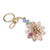 Jacquline Kent Crystal Daisy Key Chain - Aurora Borealis