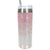 Jacqueline Kent Crystal Tumbler - Pink Ombre | Putti Fine Furnishings 