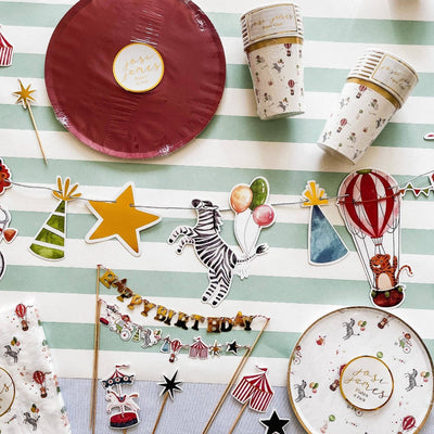 Josi James Carnival Banner | Putti Party Supplies