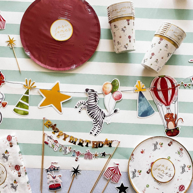 Josi James Carnival Banner | Putti Party Supplies 