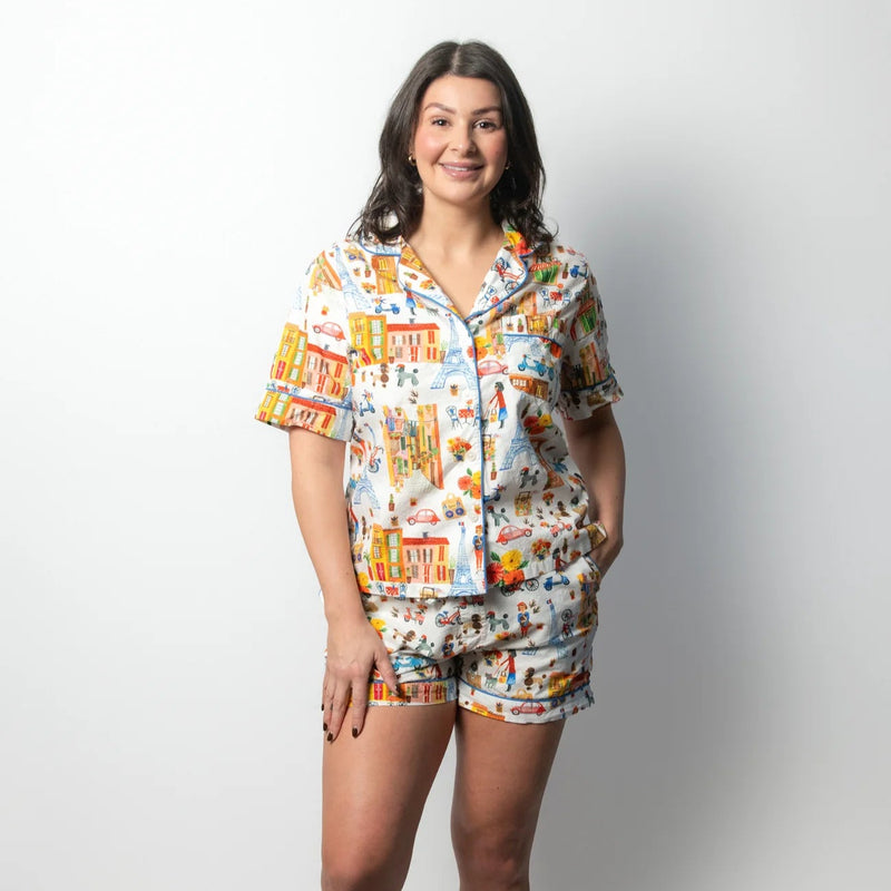 Bon Artis Pajama Short Set - Ooh La La House