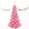Neon Christmas Tree Paper Napkin - Lunch | Putti Christmas Party Supplies