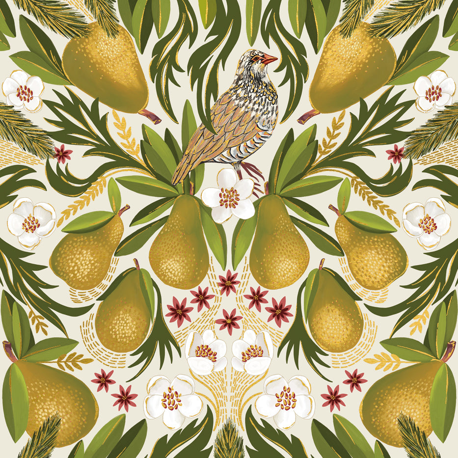 Pears and Partridge Boxed Christmas Cards