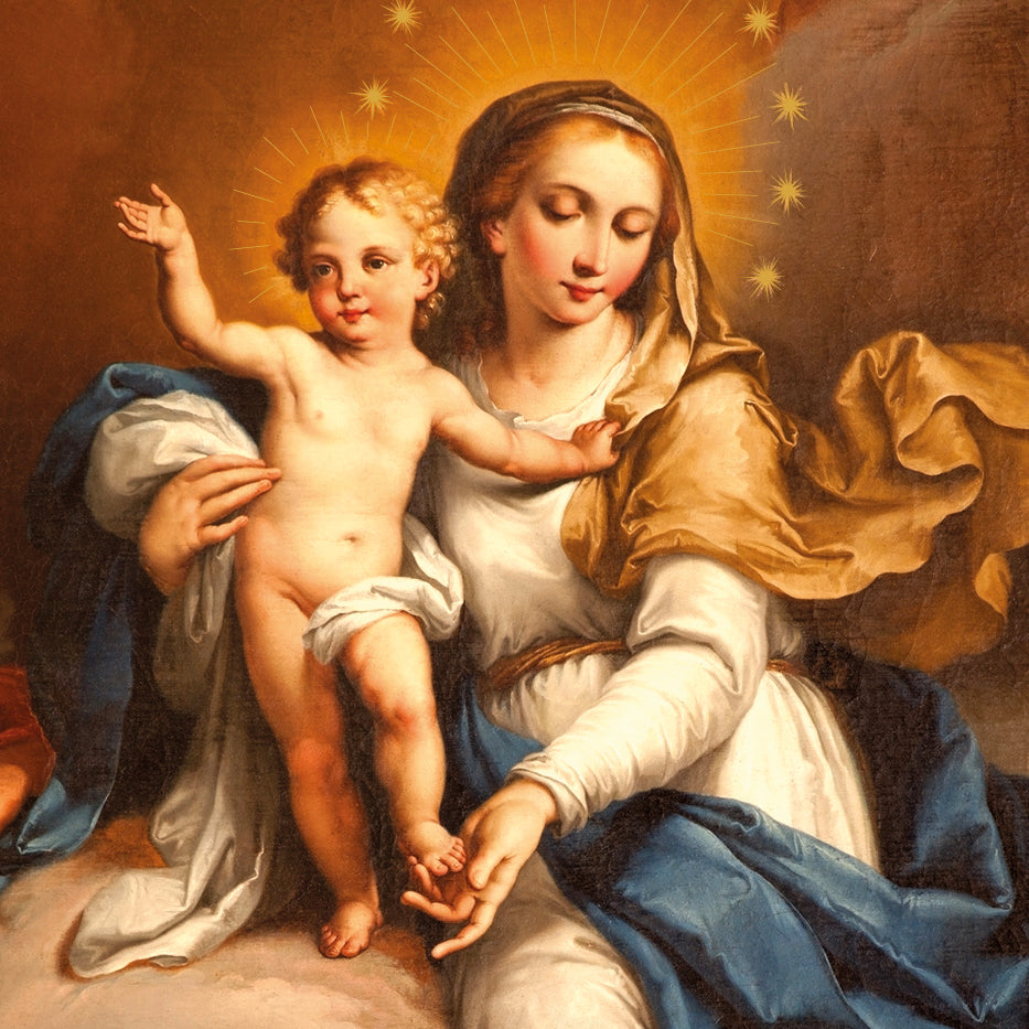 Mary and Jesus Boxed Christmas Cards | Putti Christmas 