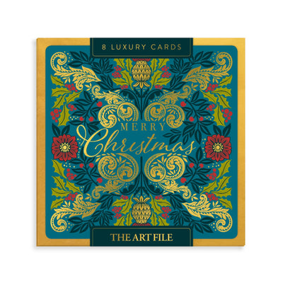 The Art File Highland Boxed Christmas Cards | Putti Christmas