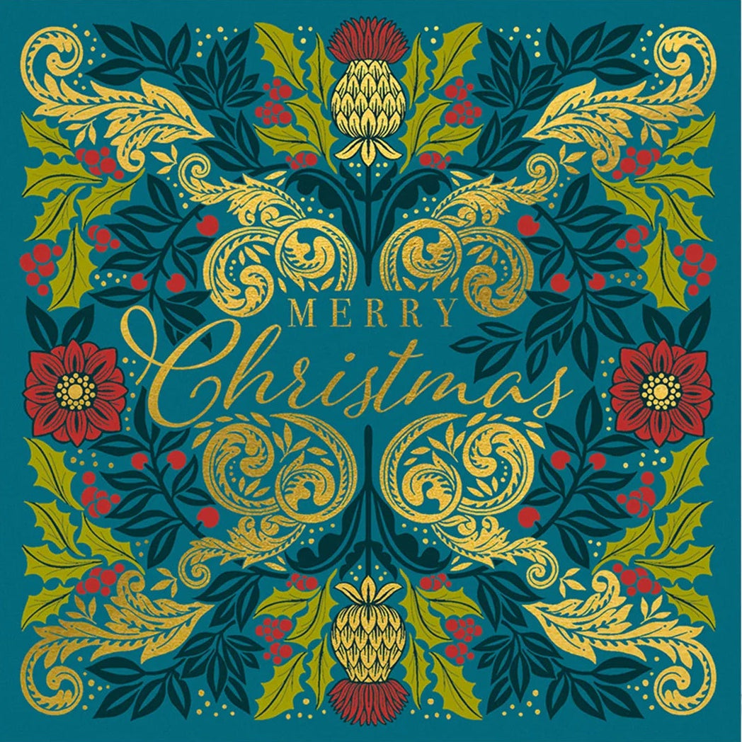 The Art File Highland Boxed Christmas Cards | Putti Christmas 