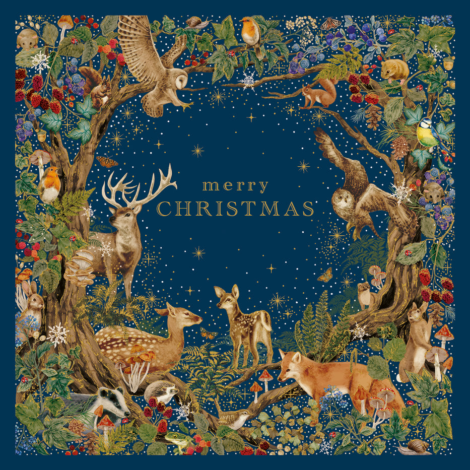 In to the Forest “Merry Christmas” Boxed Christmas Cards
