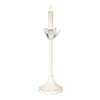 Led Candle in Metal Candle Holder with Leaves - Large | Putti Fine Furnishings Canada