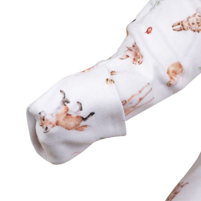 "Little Forest" Woodland Animal Baby Grow  | Le Petite Putti