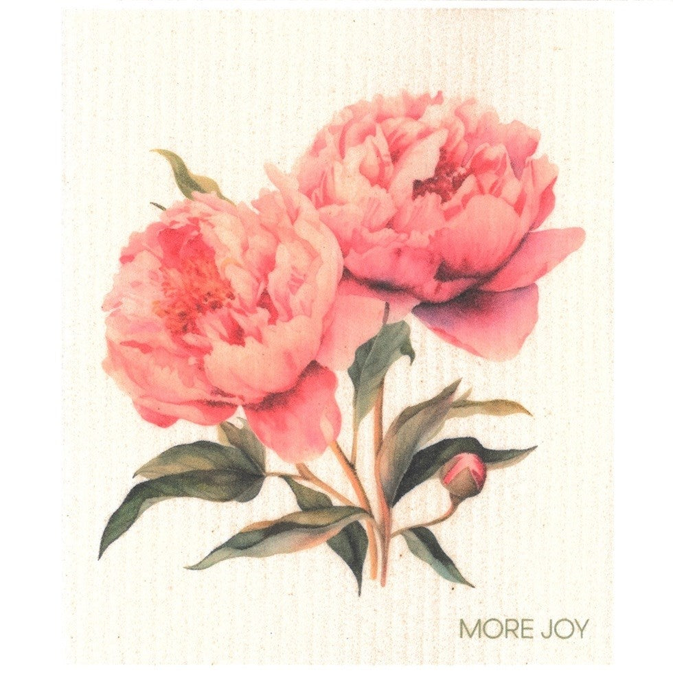More Joy Peony Swedish Cloth | Putti Fine Furnishings 