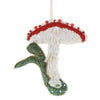Cody Foster Beaded Toadstool Ornament | Putti Christmas Decorations