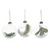 Winter Frost Glass Ball ornament | Putti Christmas Decorations 