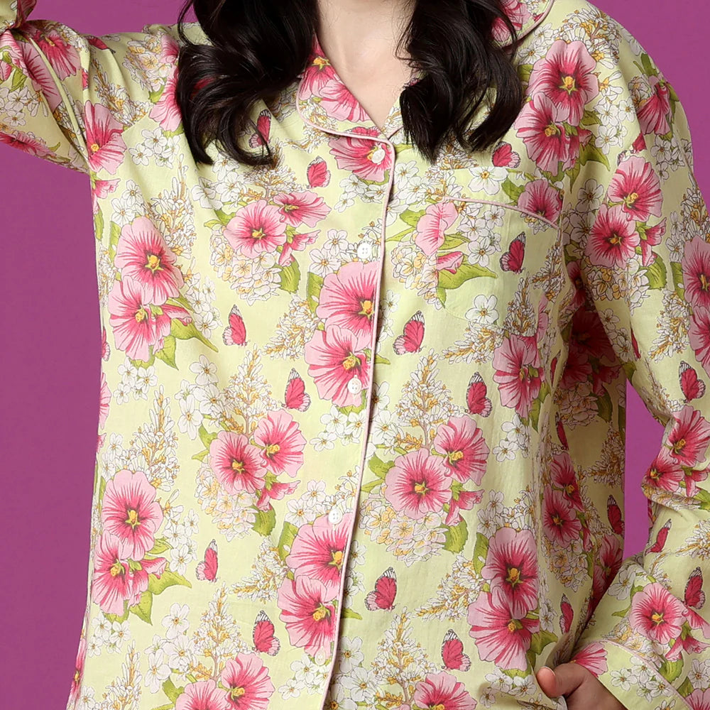 Mahogany "Bernadette" Floral Pyjamas