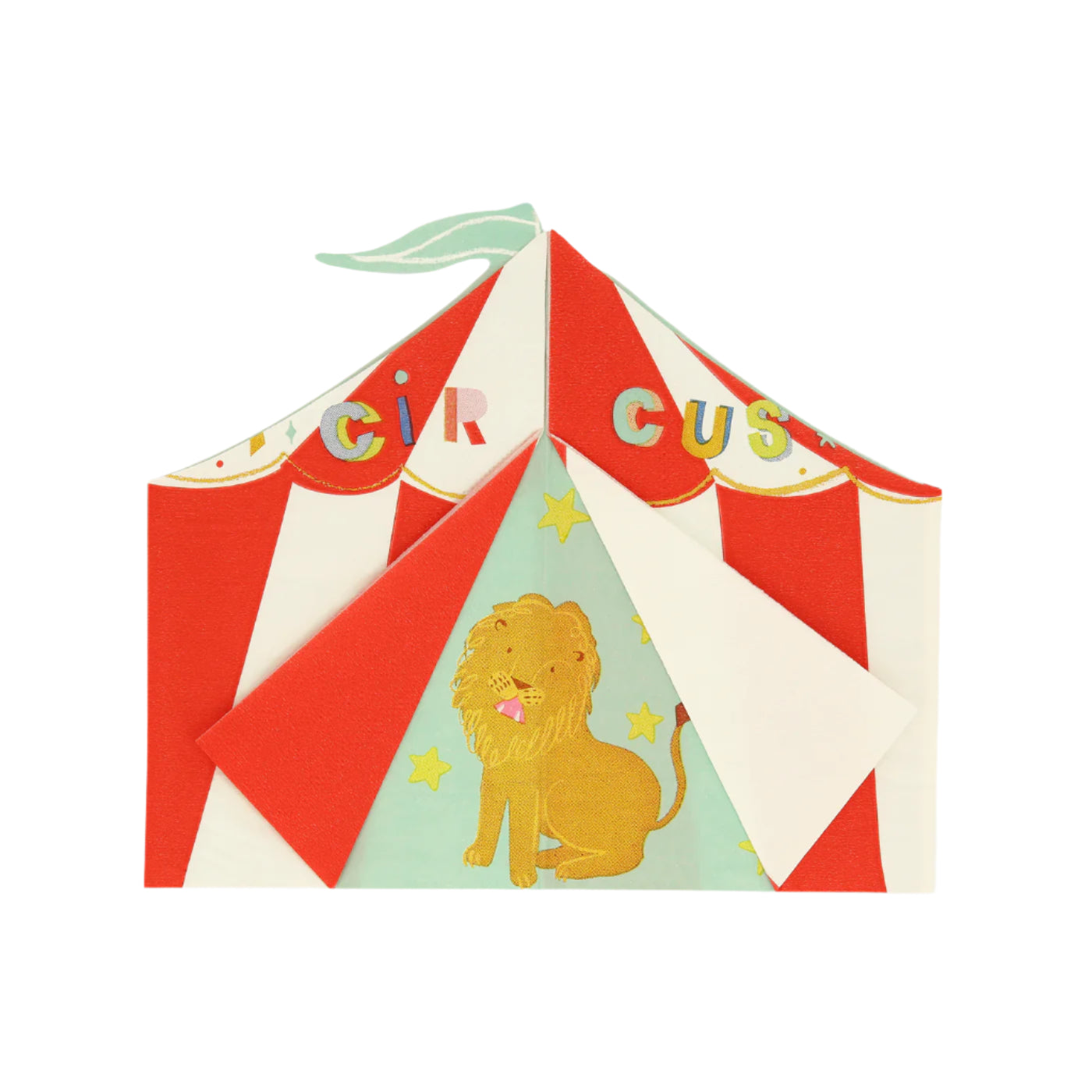 Meri Meri Circus Paper Napkins - Large | Putti Party Supplies 