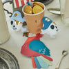 Meri Meri Die Cut Parrot Paper Napkins  | Putti Party Supplies