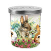 Michel Design Works Bunny Meadow Candle Jar with Lid  | Putti Fine Furnishings