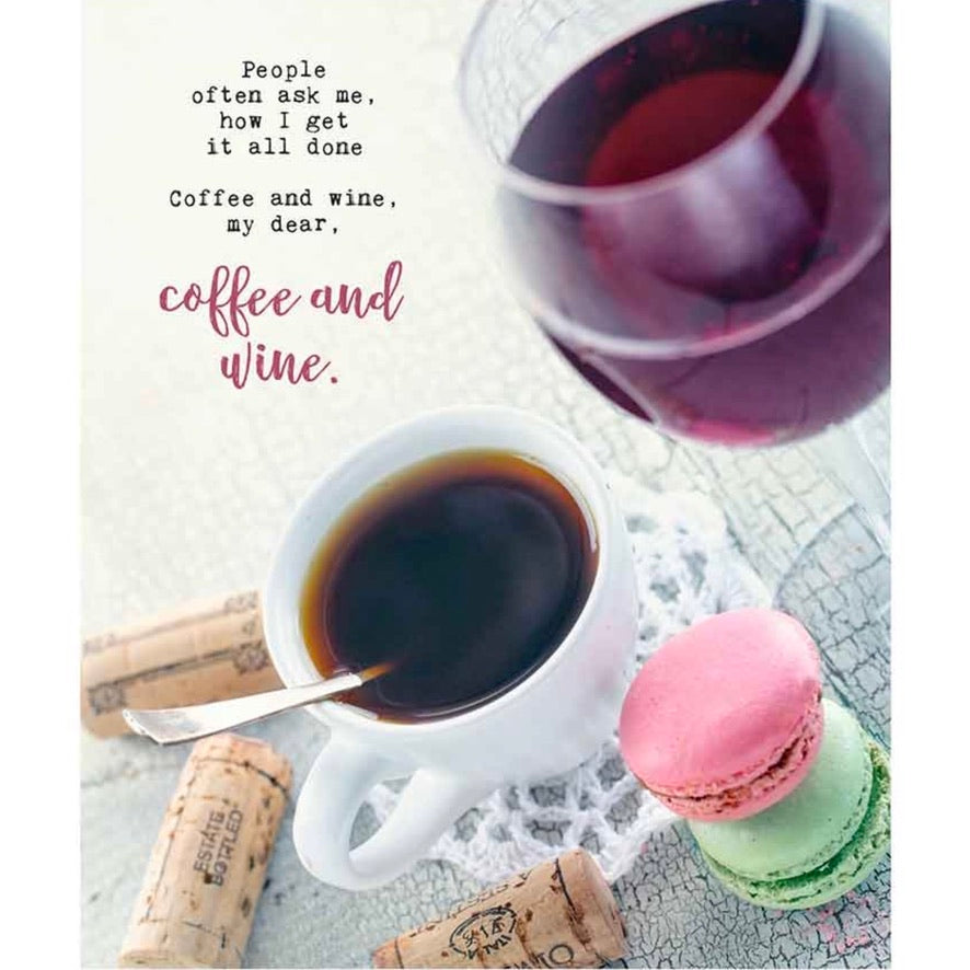 More Joy "Coffee & Wine" Swedish Cloth | Putti Fine Furnishings 