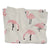 Mud Pie Cotton Flamingo Baby Blanket